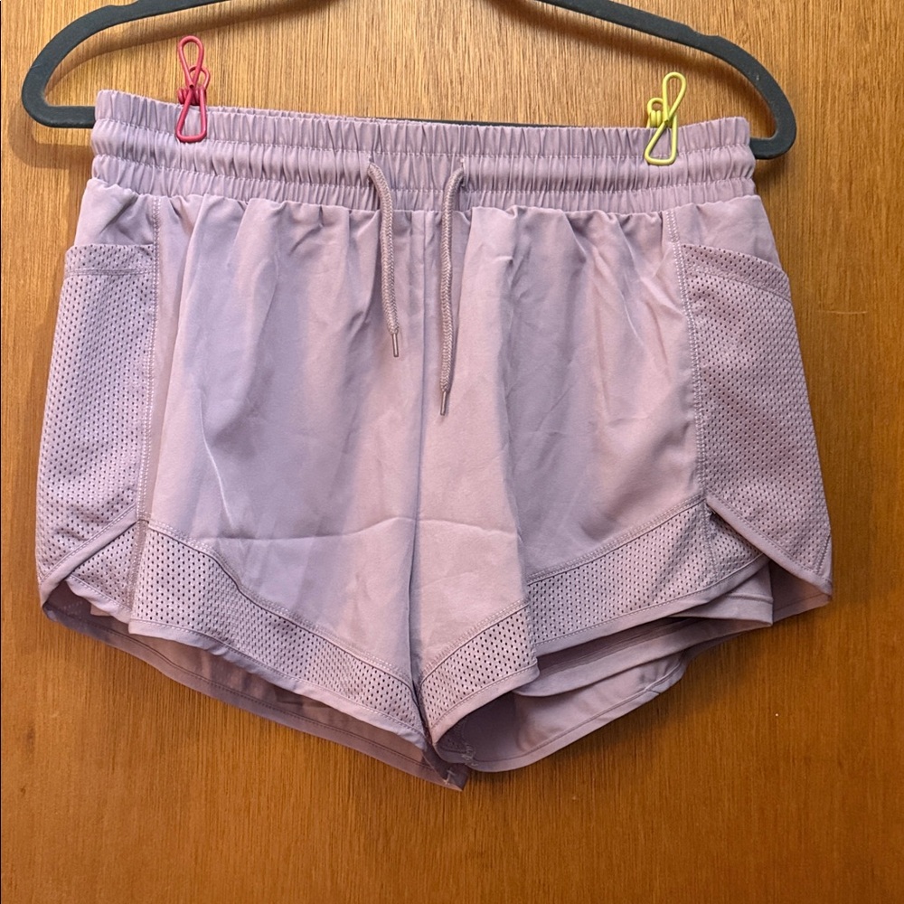 Women's Lavender Athletic Shorts